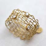 The Rings Collection: Vicky Forrester is a designer jewellery maker of contemporary bespoke jewellery. 