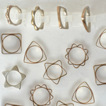 Slim Rings - Vicky Forrester Jewellery